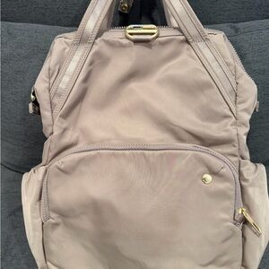 Pacsafe Beige Women's Backpack